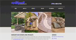 Desktop Screenshot of maxwellhardscapes.com